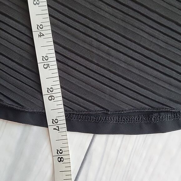 Michael Tyler mesh sleeve casual top in black Size XS - Picture 11 of 12